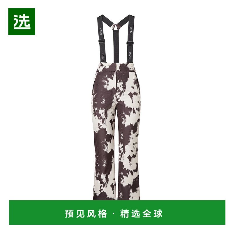 香港直邮Fendi 可调节背带滑雪服 FAB383AT90背带裤