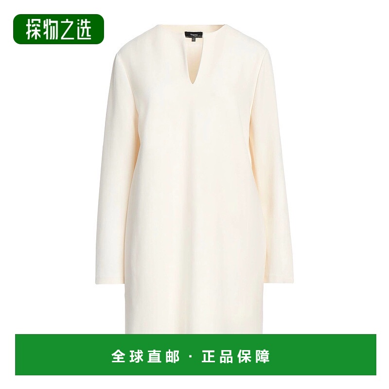 香港直邮THEORY 希尔瑞 女士 短款连衣裙 beige米色 舒适时尚