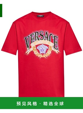 香港直邮Versace 短袖T恤 10133021A15886范思哲男装