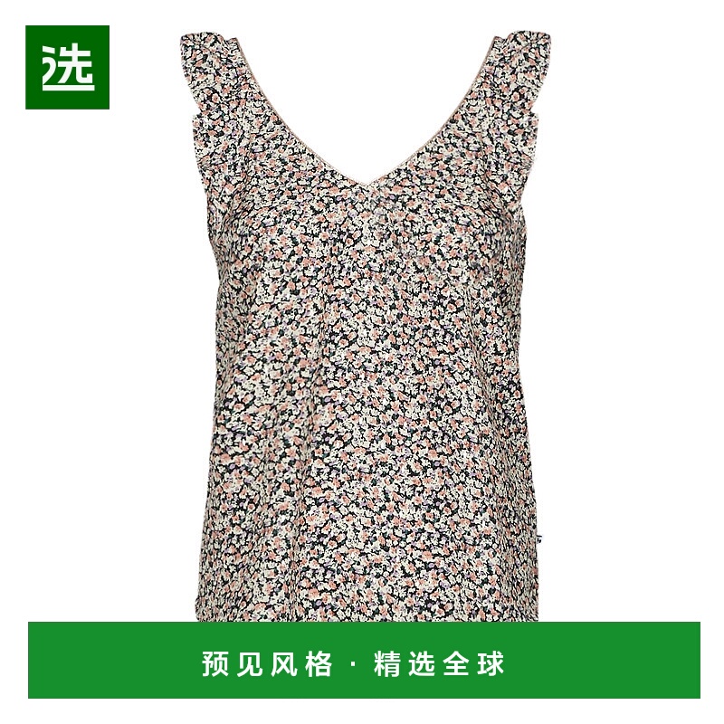 欧洲直邮Le Temps des Cerises 女士 TOP F JOSHUA 上衣 多彩吊带