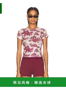 1h可退 香港直邮Miaou 女士 迷你T恤 7184PM2MTL 舒适时尚