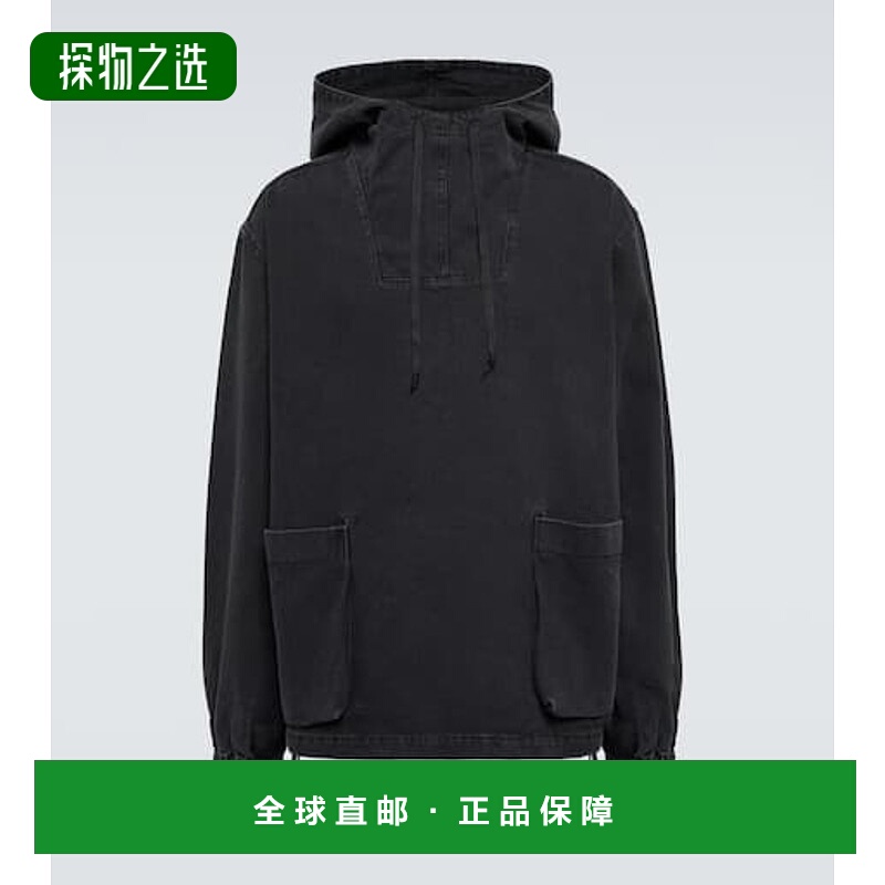 1h可退 香港直邮The Frankie Shop 男士 Cliff 牛仔连帽衫