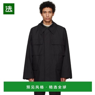 吉尔·桑达 男士 黑色 1h可退 夹克 Sander Field 香港直邮Jil