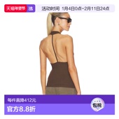 香港直邮Helmut Lang 海尔姆特·朗 1h可退 女士 挂脖吊带背心上