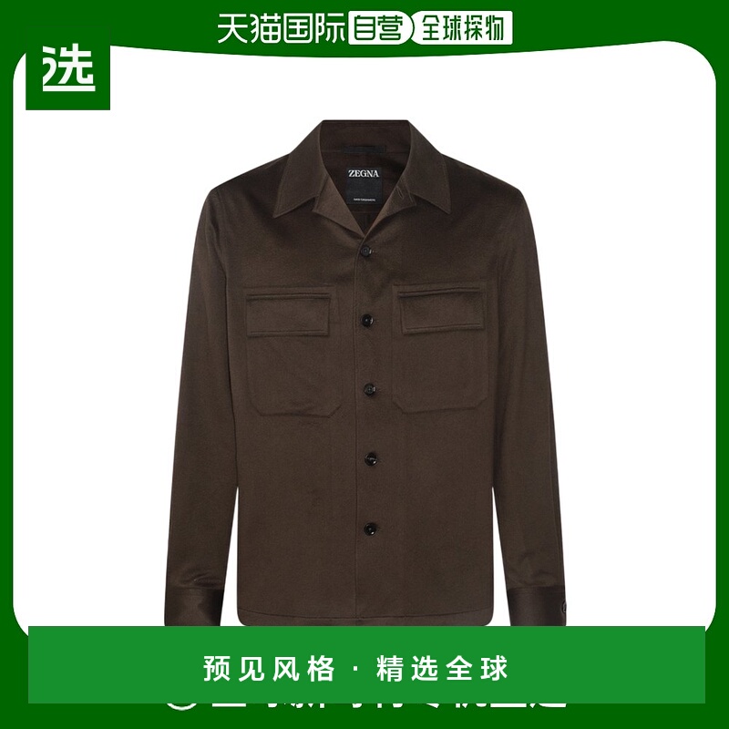 香港直邮Zegna 长袖休闲夹克 UEV46A8SOT6B杰尼亚