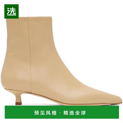 1h可退 【美国直邮】aeyde 米色 Sofie 时装靴 女鞋 242454F11300