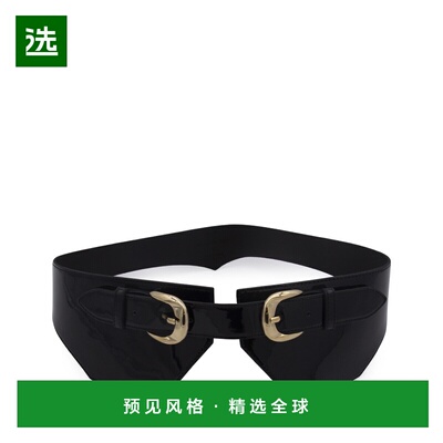 1h可退 香港直邮Federica Tosi 女士 黑色皮带腰带 FT22CT0650MEA