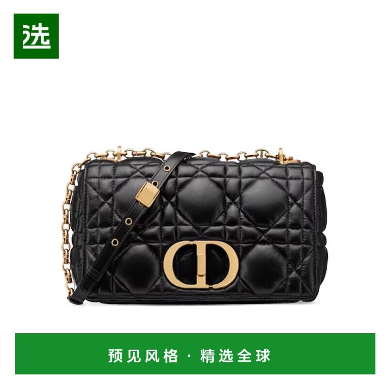 香港直邮Dior 中号 Dior Caro单肩包 M9242UNGK迪奥链条包
