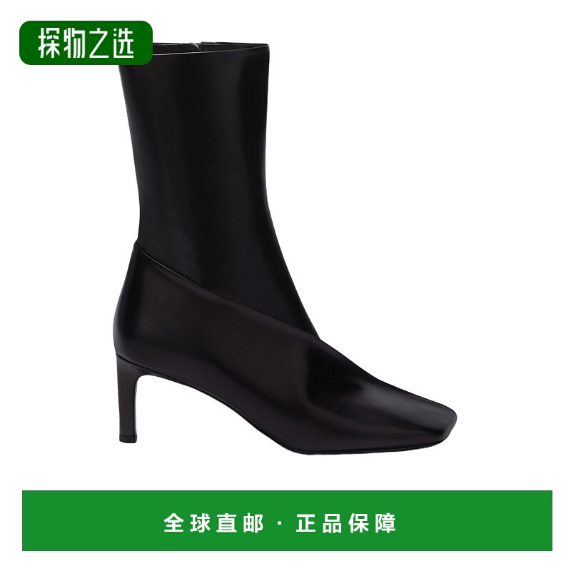 香港直邮Jil Sander 方头短筒靴 J16WW0016-P4864