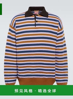 1h可退 香港直邮Zegna 杰尼亚 男士 x Elder Statesman 羊绒羊毛P