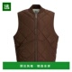 香港直邮Stussy 斯图西 男士 1h可退 绗缝拉链保暖背心 115862