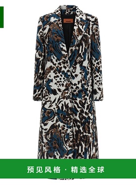 1h可退 香港直邮MISSONI 米索尼 女士 Animalier 大衣 DS25WC0IBT