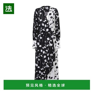 1h可退 香港直邮EQUIPMENT 女士 缠绕式连衣裙 black黑色 舒适时