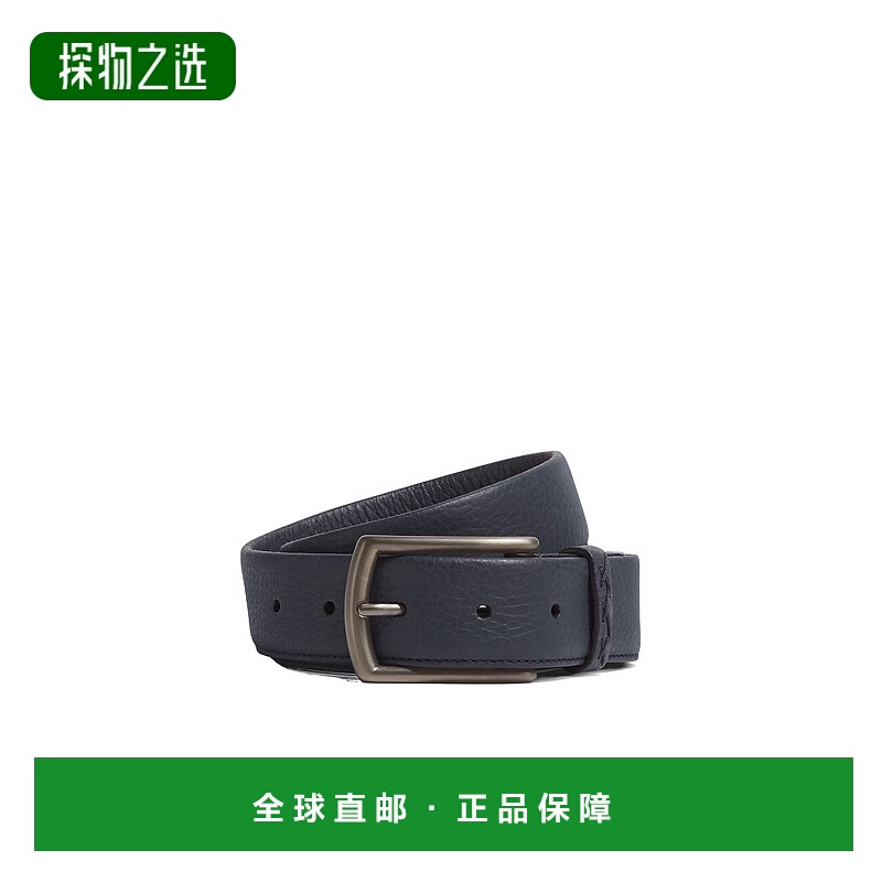香港直邮Zegna 徽标搭扣皮带 LHCEOB014BZ