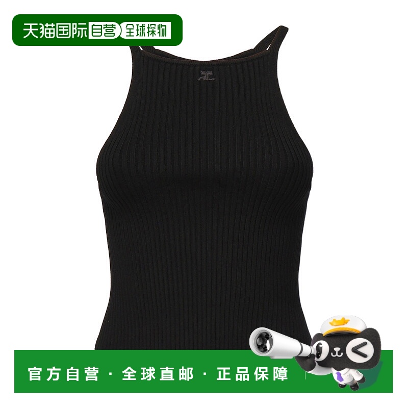 香港直邮Courreges 圆领无袖背心 325MT0450FI0001