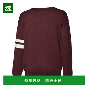 1h可退 香港直邮Gcds 男士 酒红色毛线衫 B2XM1506I549 red红色