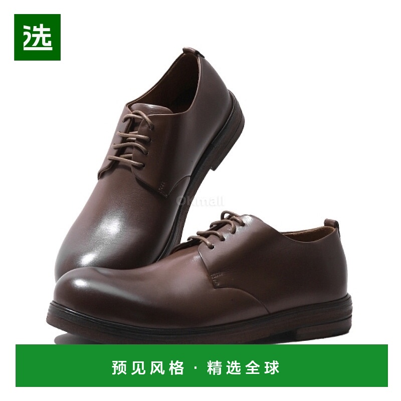 韩国直邮MARSELL 祖卡泽帕 (MM1330 118490) 花边皮鞋德比鞋