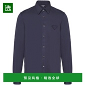 扣襯衫 1h可退 UJL92A 男士 三角形標誌長袖 香港直邮Prada 普拉达