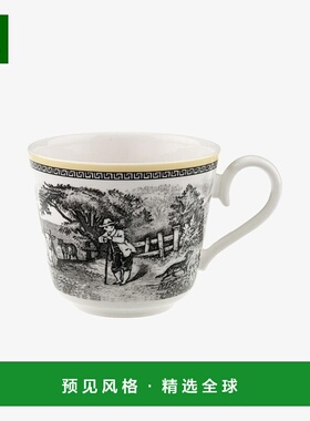 韩国直邮Villeroy&Boch唯宝马克杯茶杯白色田野图案客厅餐饮具