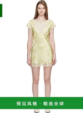 1h可退 香港直邮Collina Strada 女士 黄色 Waterlily 连衣裙 XX4