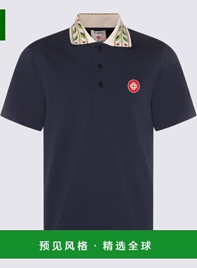 香港直邮CASABLANCA 男士衬衫 MPF25JTP24302 AW2025 蓝色