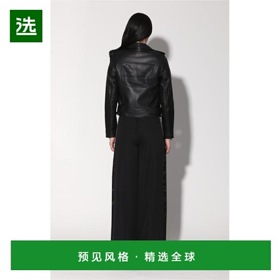 1h可退 【美国直邮】Walter Baker Allison 夹克 黑色 皮革 女士