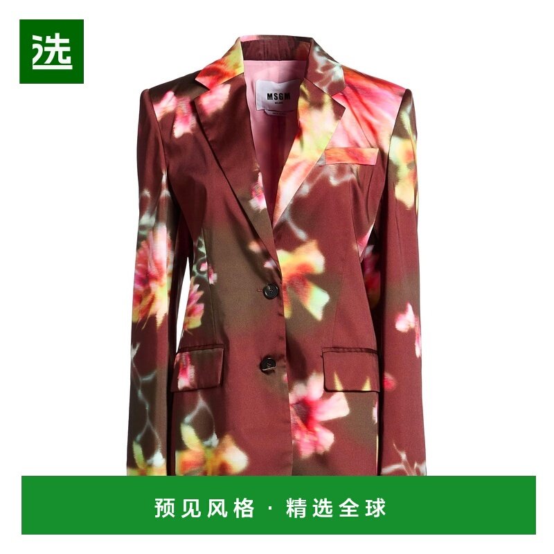 1h可退 香港直邮Msgm 女士 西装外套 brown棕色 舒适时尚,女装/女士精品,西装,淘宝优惠券,粉丝福利购,淘宝优惠卷