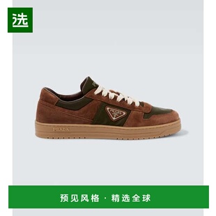 1h可退 香港直邮Prada 普拉达 男士 Re-Nylon 山羊皮边运动鞋男鞋