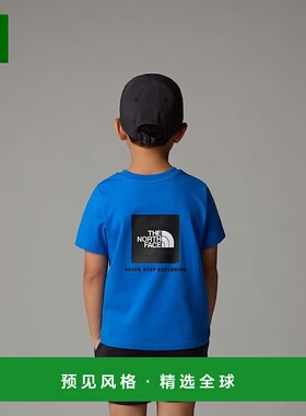 欧洲直邮北面Redbox 儿童 T 恤TheNorthFace纯棉