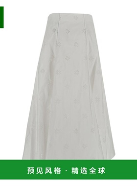 香港直邮Chloe 喇叭形中长半身裙A字裙长裙 C23SJU05481中长裙