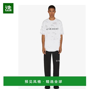 香港直邮Givenchy BM514M3YAC纪梵希显瘦外穿休闲百搭 徽标运动裤