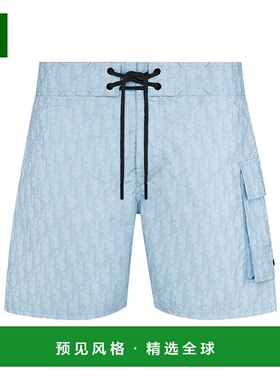 香港直邮Dior 松紧腰泳裤 293B103CB041休闲裤短裤