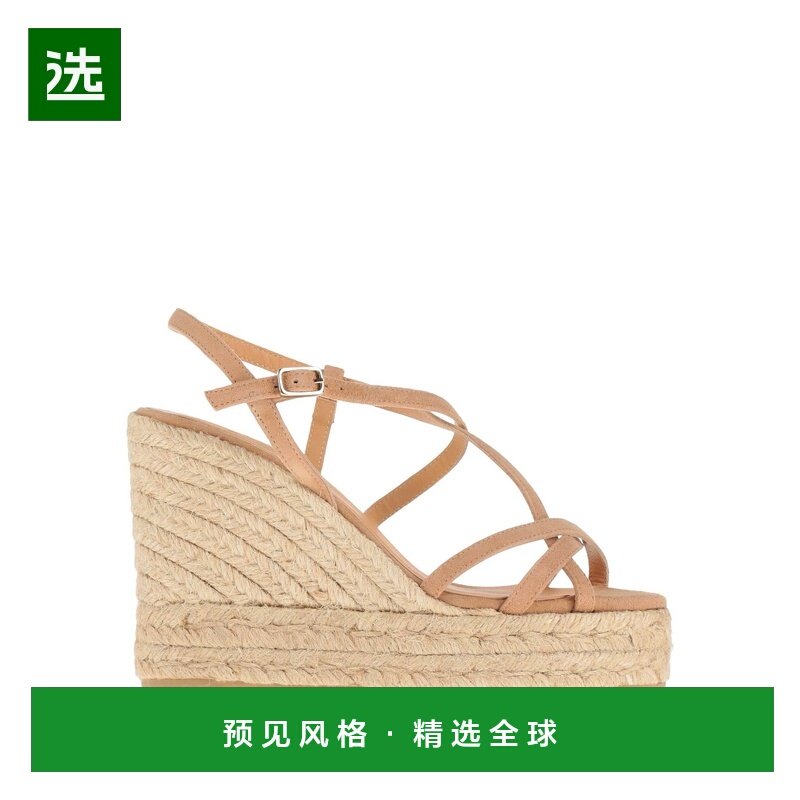 1h可退 香港直邮CastaÑer 女士 帆布面凉鞋 beige米色 舒适时尚,女鞋,休闲凉鞋,淘宝优惠券,粉丝福利购,淘宝优惠卷