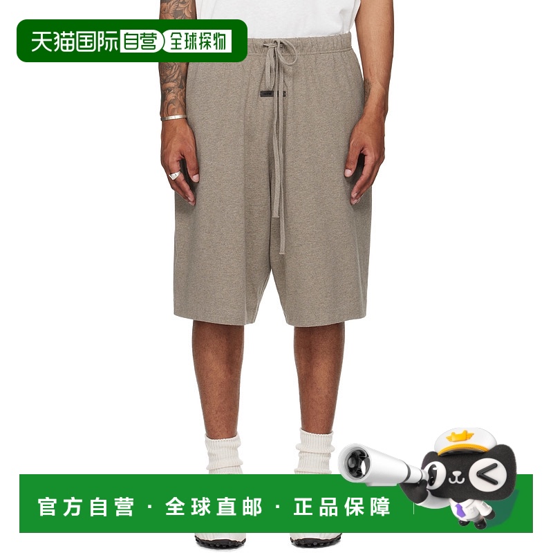 1h可退 香港直邮Essentials 男士 灰褐色 Basketball Jersey 短裤