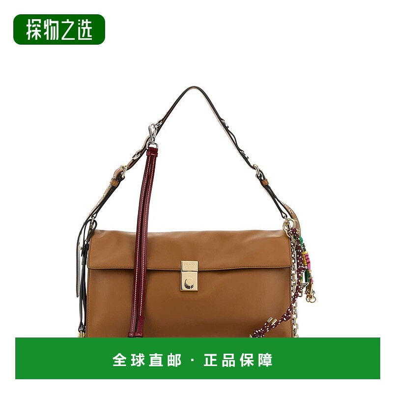 香港直邮Prada 普拉达 女士 流蘇細節大單肩包 1BD378VOO62C6A