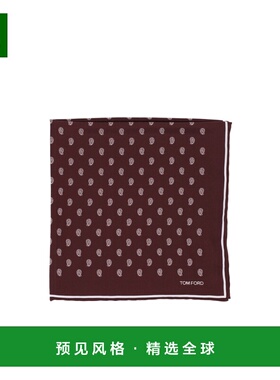 1h可退 香港直邮TOM FORD 男士围巾 SPR001S0210RAF SS2026 红色