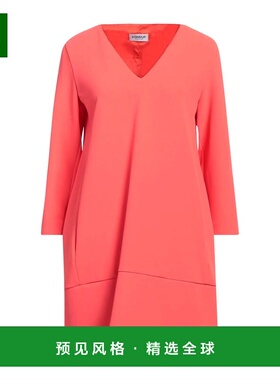 1h可退 香港直邮Dondup 女士 短款连衣裙 red红色 舒适时尚