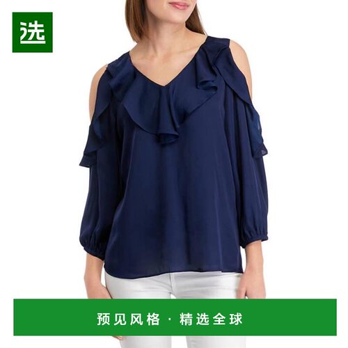 【美国直邮】philosophy/肌肤哲理 女士 衬衫泡泡袖通勤上衣女装