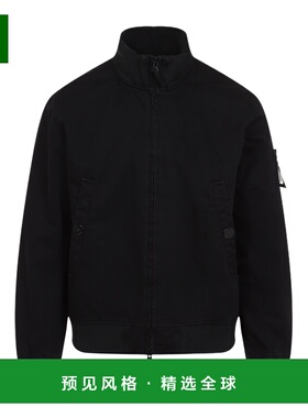 1h可退 香港直邮Stone Island 指南针贴片立领飞行夹克 K1S154100