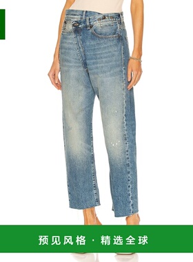 1h可退 香港直邮R13 女士 交叉直筒裤 R13W2048735 舒适时尚