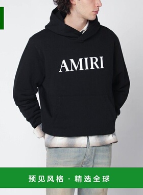 1h可退 香港直邮AMIRI 男士针织衫 AMJYHD1049CO001 SS2026 黑色