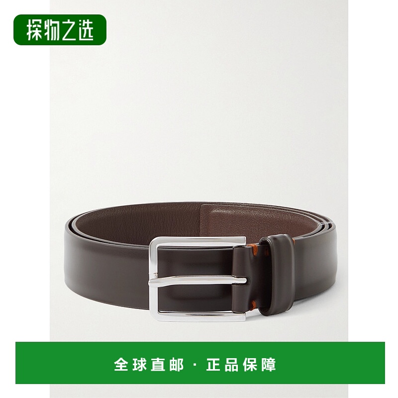 香港直邮Loro Piana 诺悠翩雅 男士 Rory 3cm 皮带腰带 FAO7447