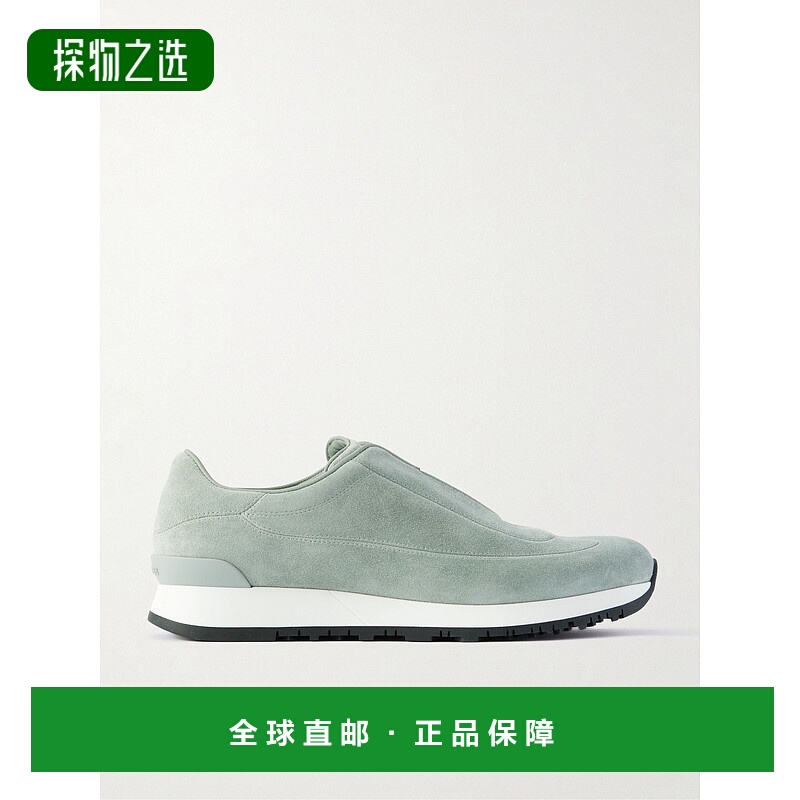 香港直邮John Lobb 男士 Lift 绒面革直入式运动鞋 AA522ILD5