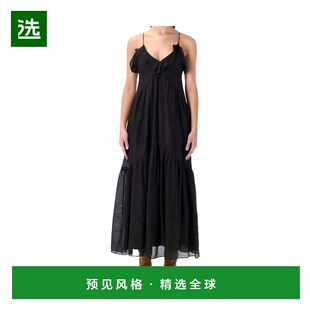 香港直邮ISABEL MARANT 女士连衣裙 RO1003FBB3J04E01BK SS2026
