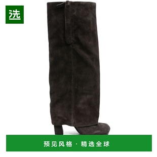 1h可退 香港直邮Ash 艾熙 女士 灰色靴子 ASPEN03AFRICA 舒适时尚