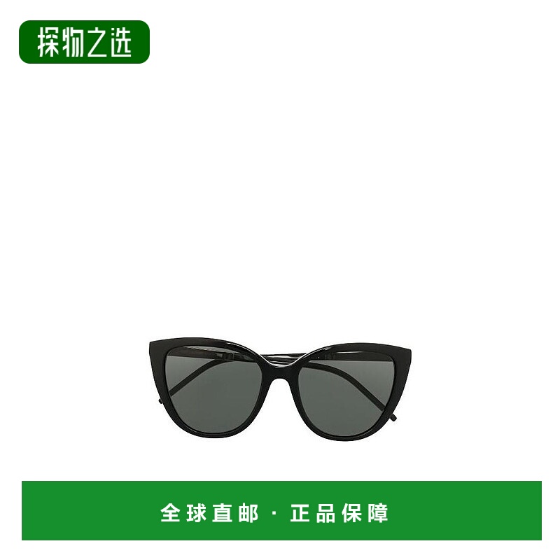 香港直邮Saint Laurent 徽标猫眼太阳镜 SLM70