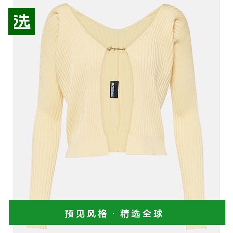 1h可退 香港直邮Jacquemus 女士 La Maille Pralù Longue 罗纹针