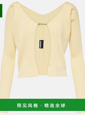 1h可退 香港直邮Jacquemus 女士 La Maille Pralù Longue 罗纹针