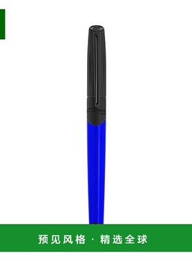 欧洲直邮S.T.Dupont都彭 DEFI MILLENIUM男女通用荧光蓝黄铜钢笔