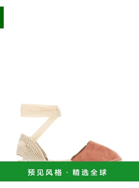 香港直邮MANEBI 女士凉鞋 R70P0SUEDETERRACOTTA SS2024 棕色